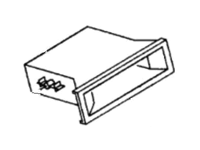 Honda 8-97129-980-0 Box, FR. Console