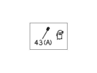 Honda 8-97302-255-0 Motor Assembly, Front Washer Tank