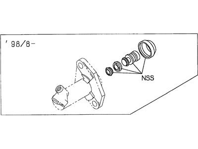 Honda 5-87831-388-0 Repair Kit, Clutch Slave Cylinder