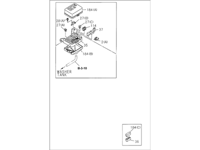 Honda 8-97230-608-4 Wire Harness, Engine Room