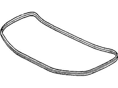 Honda 85861-SA6-003 Seal, Trunk Lid