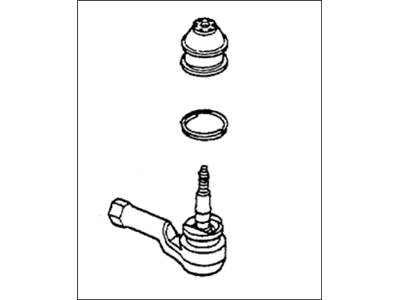 Acura 53540-SB2-003 End, Tie Rod (Musashi)