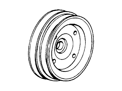 Honda 38921-PC1-950 Pulley, Crankshaft