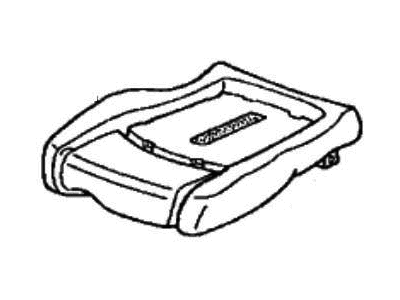 Honda 81137-S87-A81 Pad, Right Front Seat Cushion (Tachi-S)
