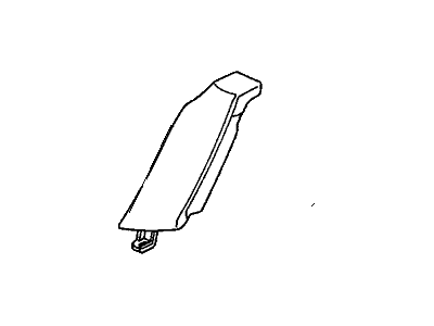 Honda 82152-S4K-A11 Pad & Frame, Right Rear Seat-Back Side (Ts Tech)