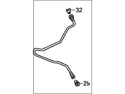 Honda 17707-S84-A02 Tube, Feed