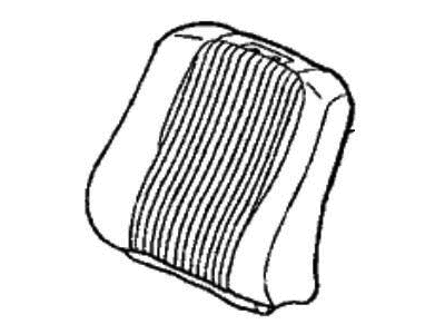 Honda 81121-S4K-A13ZA Cover, Right Front Seat-Back Trim (Light Quartz Gray) (Ts Tech)