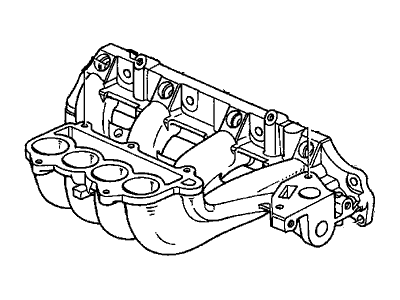 Honda 17100-PAA-A00 Manifold A, Intake