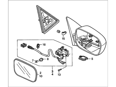 Honda 90110-TZ5-A00 Bolt-Washer (10X1.0)