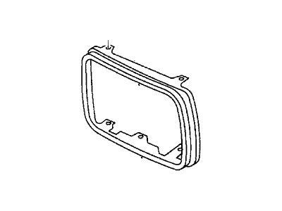 Honda 8-97024-694-0 Rim, L. Headlight