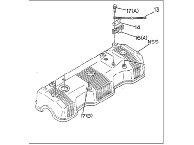 Honda 8-97114-064-0 Cover, Cylinder Head