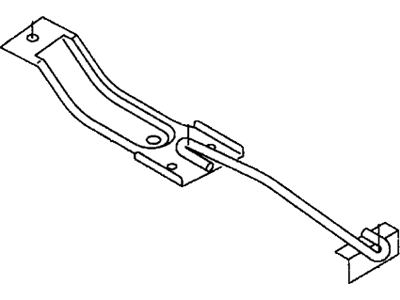 Honda 8-94434-874-1 Clamp, Battery