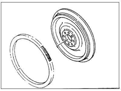 Honda 8-97131-860-0 Flywheel