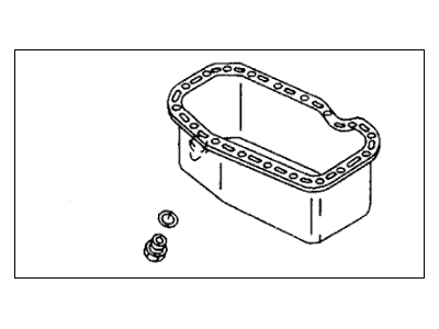 Honda 8-97113-545-0 Pan Assembly, Oil