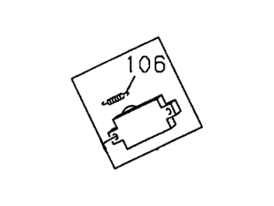 Honda 8-97138-289-0 Actuator, Hatch Gate