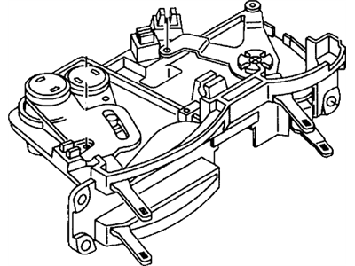 Honda 8-97118-217-0 Lever Sub-Assy., Heater Control