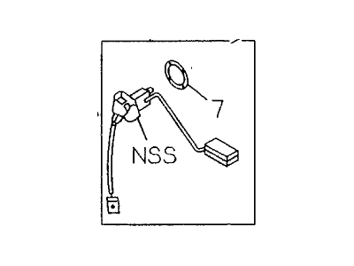 Acura 8-97087-076-0 Sending Unit, Fuel Tank