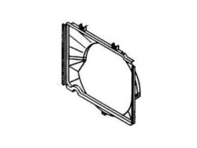 Honda 8-97074-073-1 Shroud, Fan