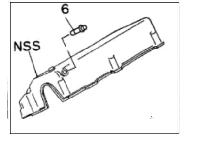 Honda 8-97117-346-1 Cover, R. Cylinder Head