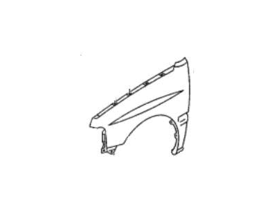 Honda 8-97089-229-2 Fender, Right Front