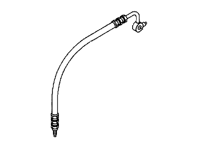 Honda 8-97110-001-1 Hose, Flexible Power Steering Control Valve