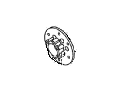Honda 8-97105-107-0 Hub, Front Axle