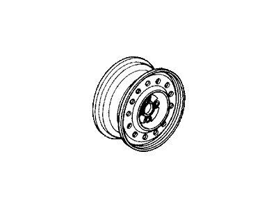 Honda 42700-SE0-953 Disk, Wheel (5.5-Jx14) (Kanai)