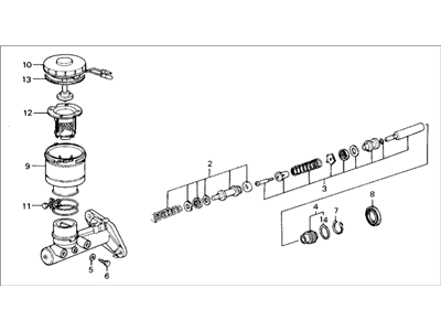 Honda 46100-SE0-904 Master Cylinder Assembly