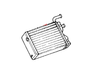 Honda 79110-SE0-003 Core, Heater