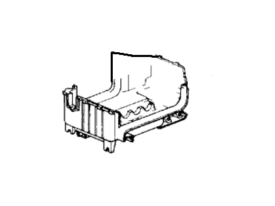 Honda 80202-SE0-A10 Case, Evaporator (Lower) (W/Insulator)