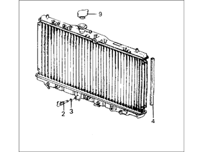 Honda 19010-PH1-636 Radiator (Toyo)