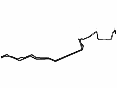 Honda 46340-TLA-A00 Pipe D, Brake