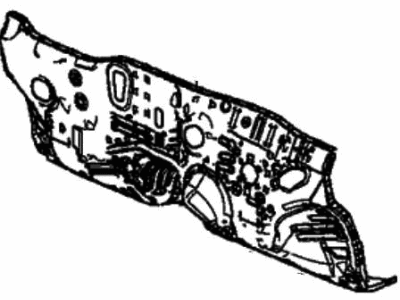 Honda 61500-TNY-A01ZZ DASHBOARD LOWER COMP