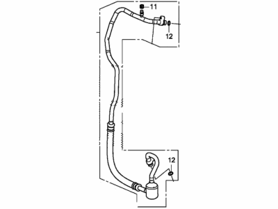 Honda 80312-TNY-G01 HOSE, SUCTION