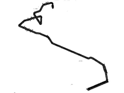 Honda 46330-TLA-A00 Pipe C, Brake