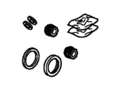 Honda 01473-TLA-A50 Caliper Set, Rear