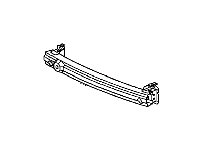 Honda 71130-SLN-A00ZZ Beam, FR. Bumper