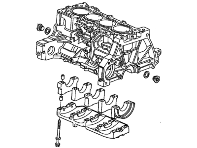 Honda 11000-RME-810 Block Assy., Cylinder (DOT)