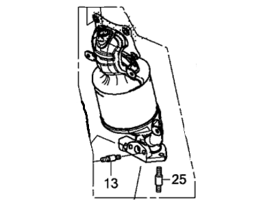 Honda 18190-5G1-305 CONVERTER COMP, FR