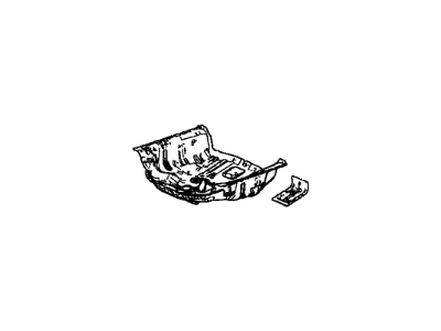 Honda 65550-T2B-P00ZZ Pan Comp, Spare Tire
