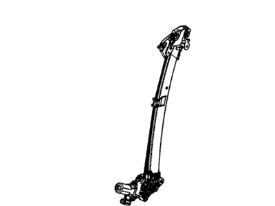 Honda 72250-T3L-A11 Regulator Assembly, Left Front Door (Power)