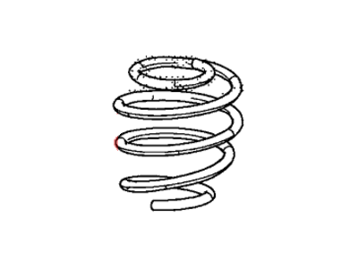 Honda 51406-T3M-A01 Spring, Left Front