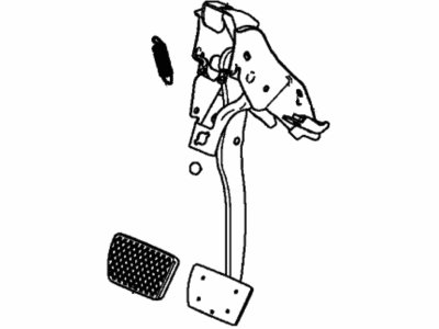 Honda 46600-T2A-A81 Pedal Assy, Brake