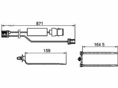 Honda 39114-TVA-A21 Sub Cord Assy., Usb
