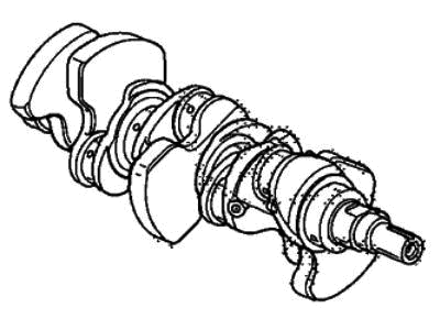 Honda 13310-6A0-A00 Crankshaft