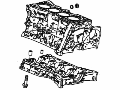 Honda 11000-5MS-H01 Block Assy., Cylinder