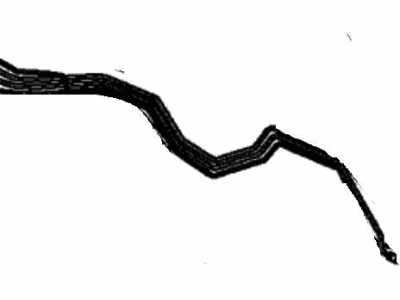 Honda 46374-TVA-A01 Pipe U, Brake