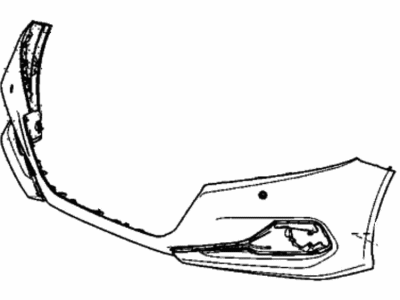 Honda 04711-TVA-F00ZZ W-FACE, FR- BUMPER