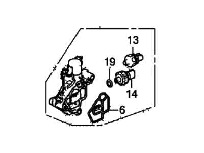 Honda 15810-6B2-A01 Valve Assembly, Spool