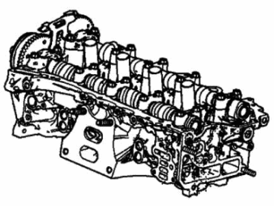 Honda 10003-6A0-A00 General Assembly, Cylinder Head